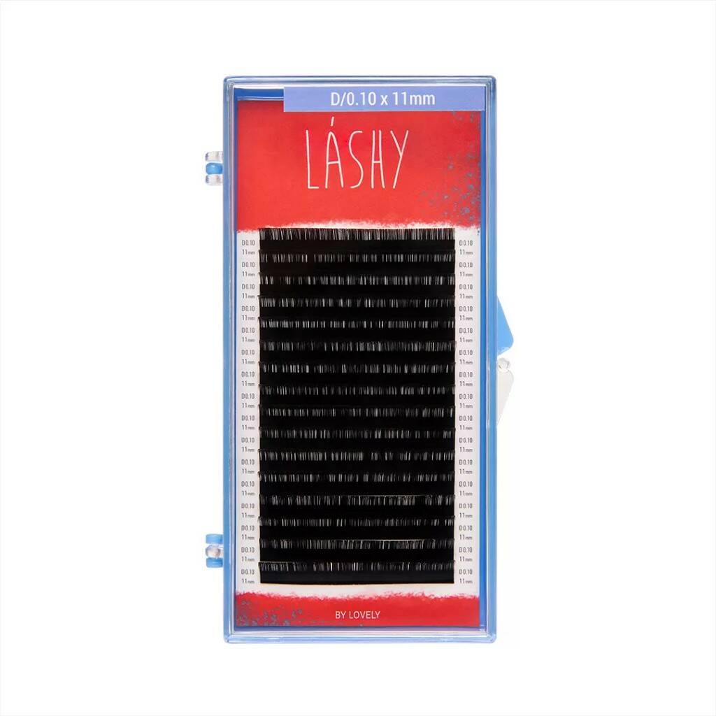 Ресницы чёрные Lashy by Lovely 16линий