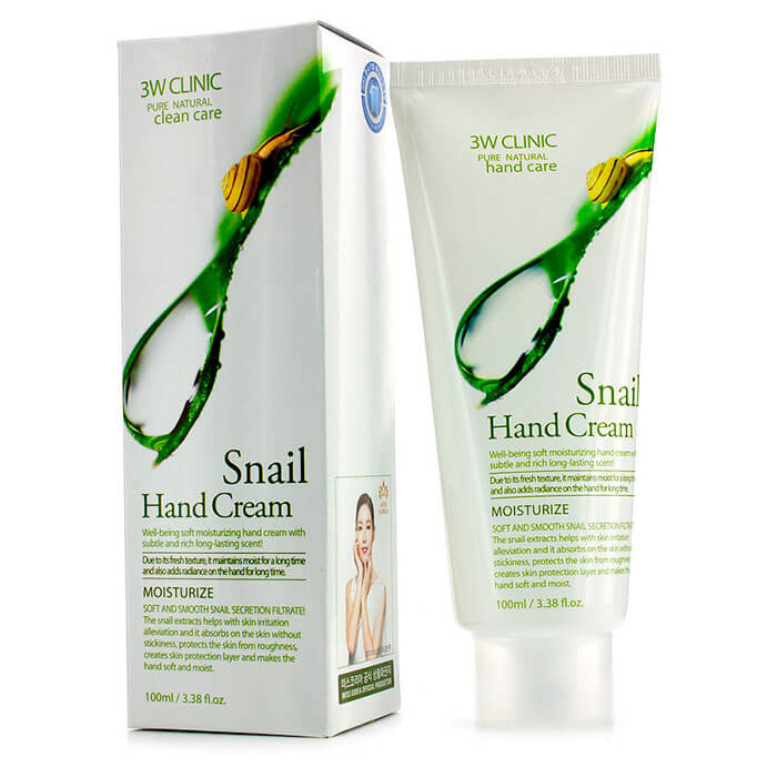 Крем для рук 3W Clinic Snail Hand Cream, 100мл