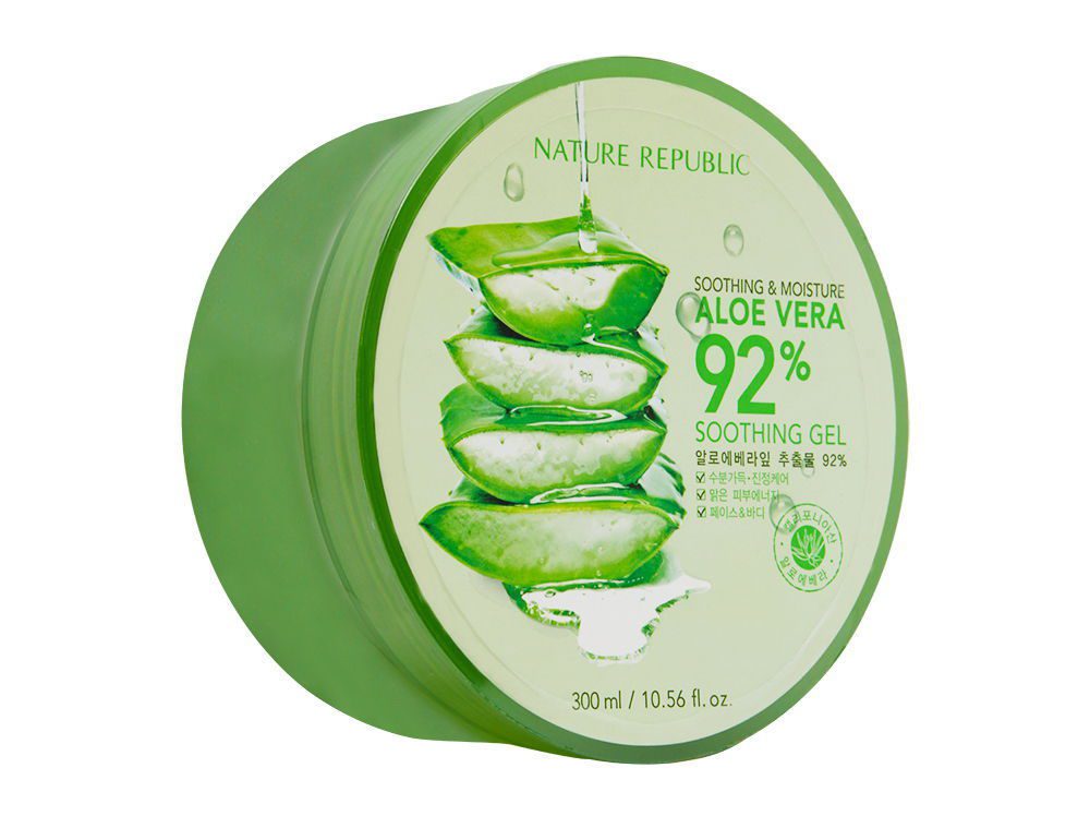 Гель увлажняющий Nature Republic Aloe Vera 92% Soothing Gel, 300мл